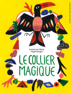 collier magique, illustration, jeunese, livre