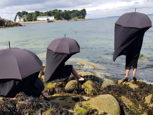 Compagnie La Passante, spectacle Les Dames parapluies