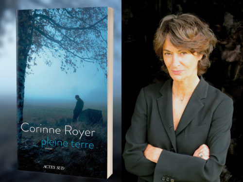 couverture du livre Pleine Terre et portrait de l'actrice Corinne Royer